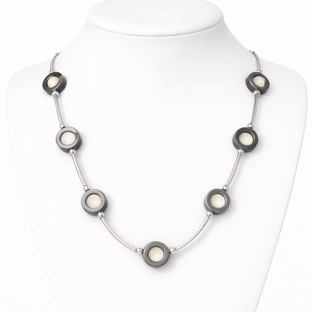 Hematite necklace